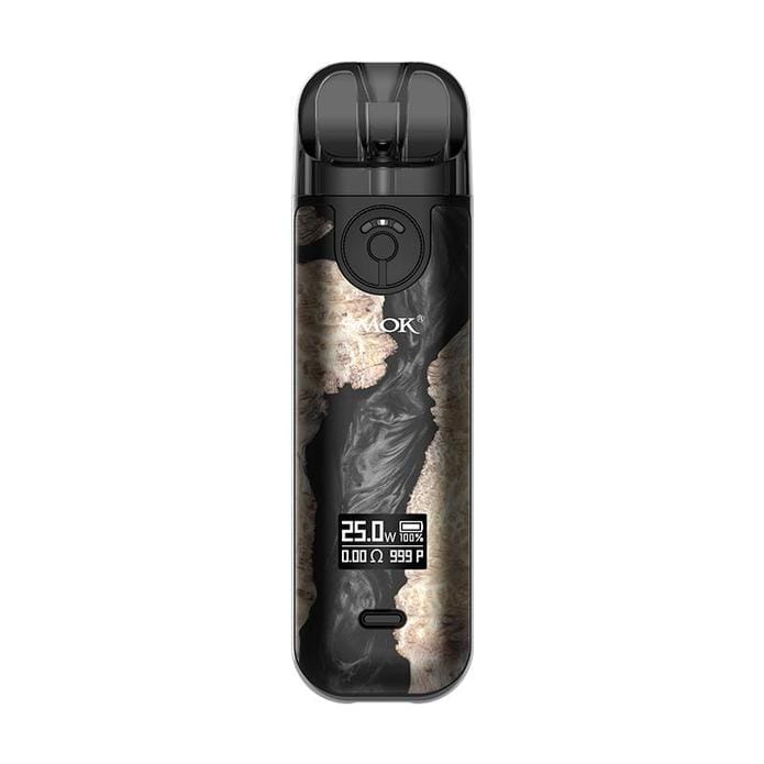 SMOK - NOVO 4 - POD KIT-Black Stablizing Wood-vapeukwholesale