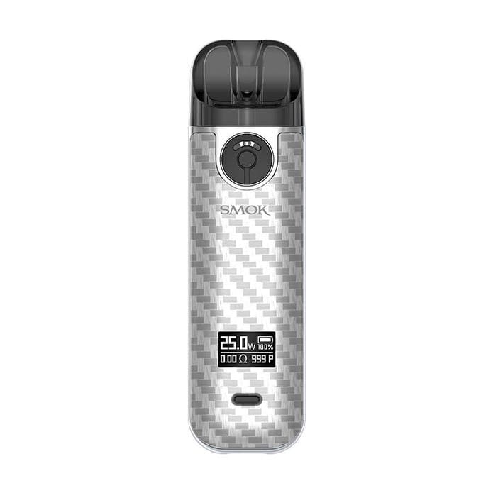 SMOK - NOVO 4 - POD KIT-Silver Carbon Fiber-vapeukwholesale