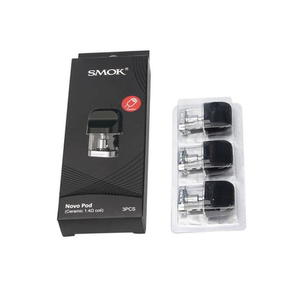 SMOK - NOVO - POD/COILS-3x EU Ceramic 1.4ohm-vapeukwholesale