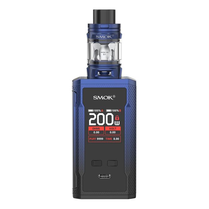 Smok R-Kiss 2 Vape Kit-Black Blue-vapeukwholesale