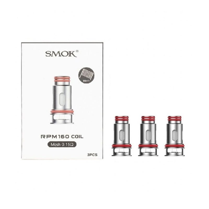 SMOK - RPM 160 - COILS-3x Mesh 0.15ohm-vapeukwholesale