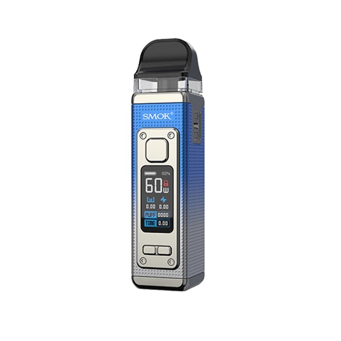 SMOK - RPM 4 POD VAPE KIT-Silver Blue-vapeukwholesale