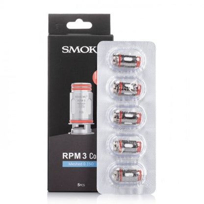 Smok RPM3 Coils-Pack of 5-MESH 0.15 ohm-vapeukwholesale