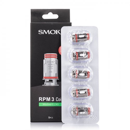 Smok RPM3 Coils-Pack of 5-MESH 0.23 ohm-vapeukwholesale