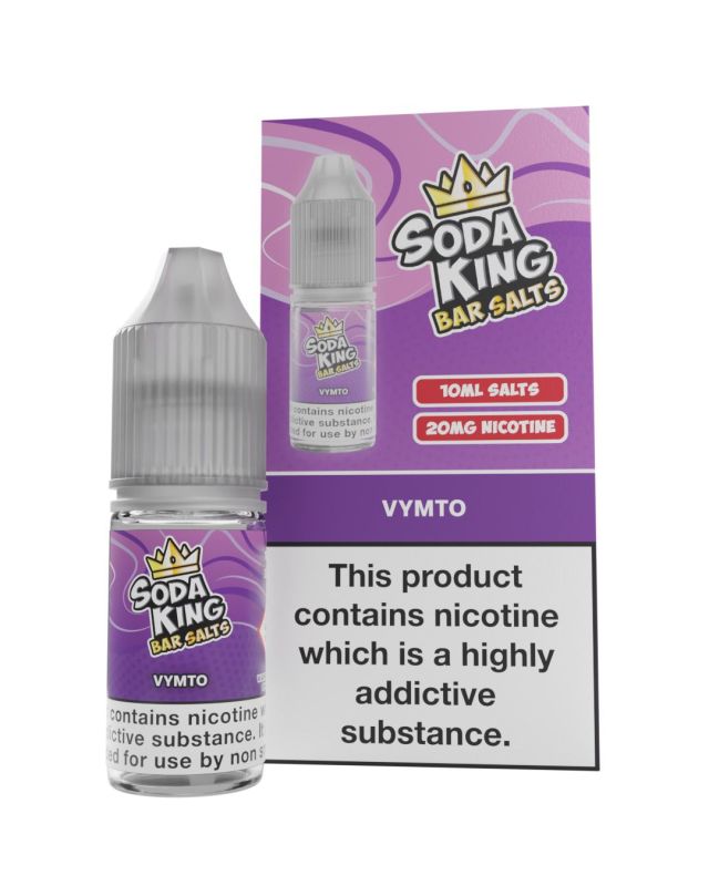 Soda King Nic Salt 10ml - Box of 10-Vimto-vapeukwholesale