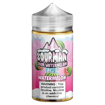 Sour Man Ice 200ml Shortfill-Watermelon Ice-vapeukwholesale