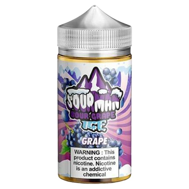 Sour Man Ice 200ml Shortfill-Grape Ice-vapeukwholesale