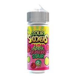 Sour Shockers 100ml E-Liquid-Apple Raspberry Sour-vapeukwholesale