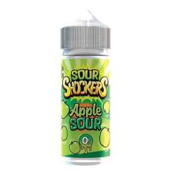 Sour Shockers 100ml E-Liquid-Apple Sour-vapeukwholesale