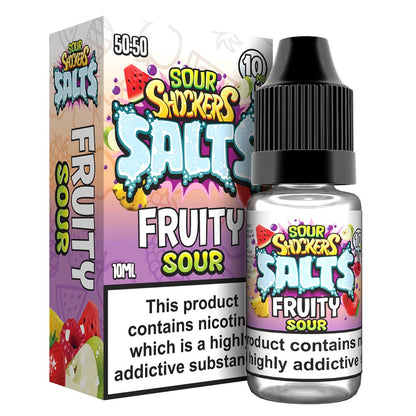 Sour shockers Nic Salt 10ml Pack of 5-Fruity Sour-vapeukwholesale