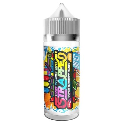 Strapped Ice 100ML Shortfill-Super Rainbow Candy On Ice-vapeukwholesale