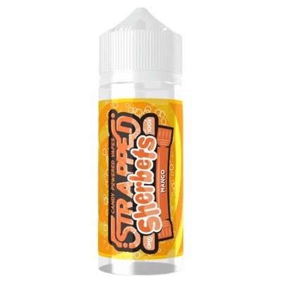 Strapped Sherbets 100ML Shortfill-Mango-vapeukwholesale