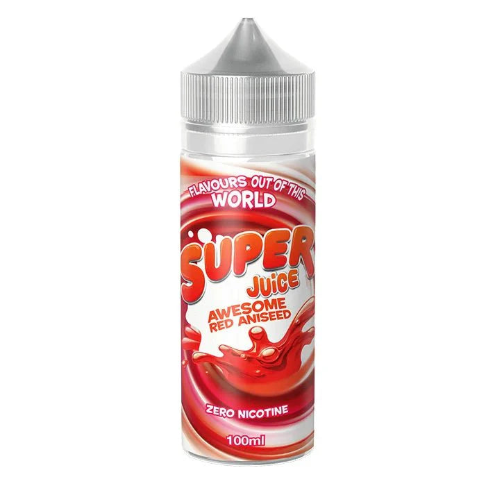 Super Juice 100ml E-liquid Shortfill-Awesome Red Aniseed-vapeukwholesale