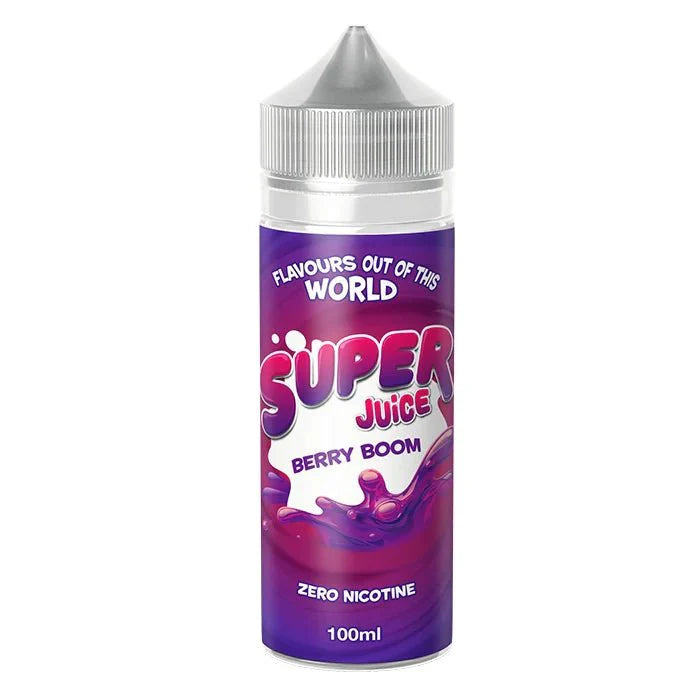 Super Juice 100ml E-liquid Shortfill-Berry Boom-vapeukwholesale