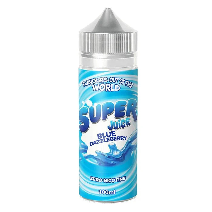 Super Juice 100ml E-liquid Shortfill-Blue Dazzleberry-vapeukwholesale