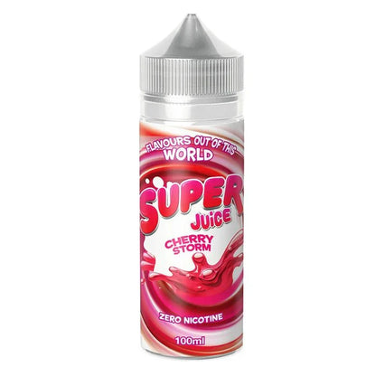 Super Juice 100ml E-liquid Shortfill-Cherry Strom-vapeukwholesale