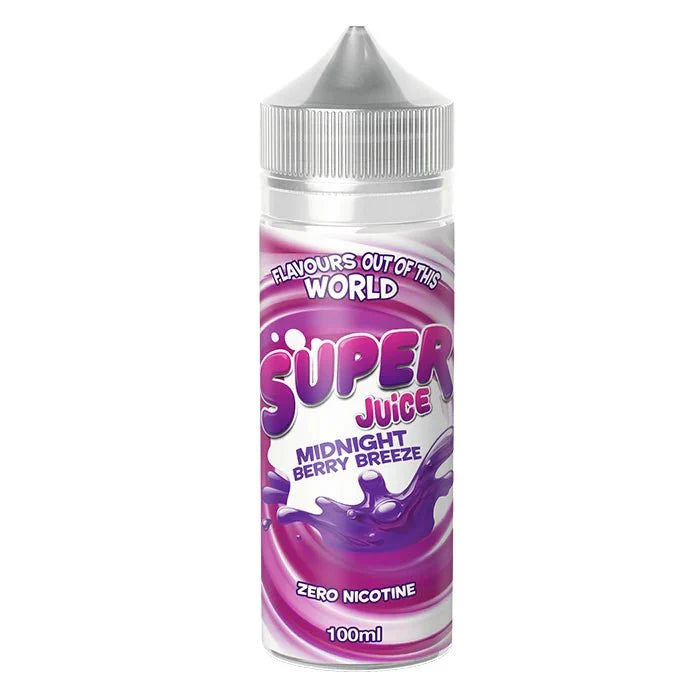 Super Juice 100ml E-liquid Shortfill-Midnight Berry Breeze-vapeukwholesale