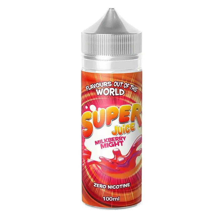 Super Juice 100ml E-liquid Shortfill-Milkberry Might-vapeukwholesale