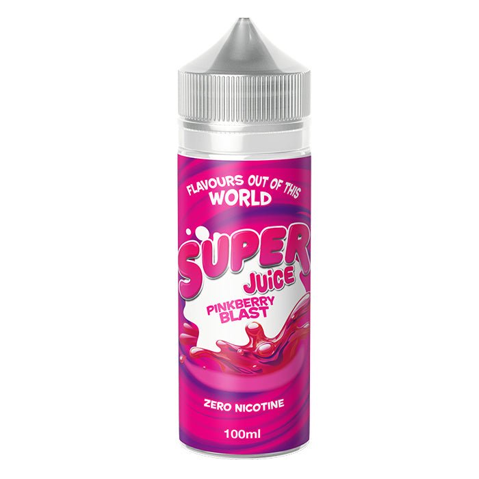 Super Juice 100ml E-liquid Shortfill-Pinkberry Blast-vapeukwholesale