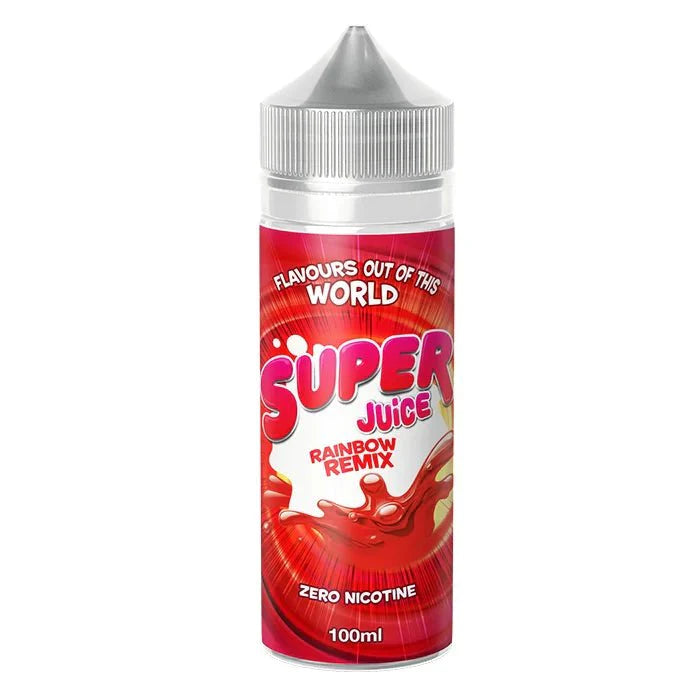 Super Juice 100ml E-liquid Shortfill-Rainbow Remix-vapeukwholesale