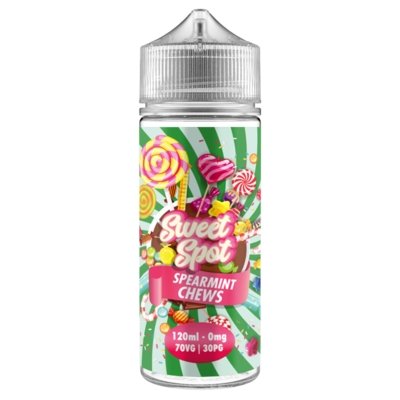 Sweet Spot 100ML Shortfill-Spearmint Chews-vapeukwholesale