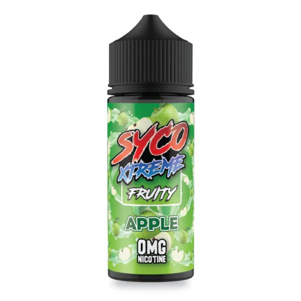 Syco Xtreme E-liquids 100ml Shortfill-Apple (Fruity)-vapeukwholesale