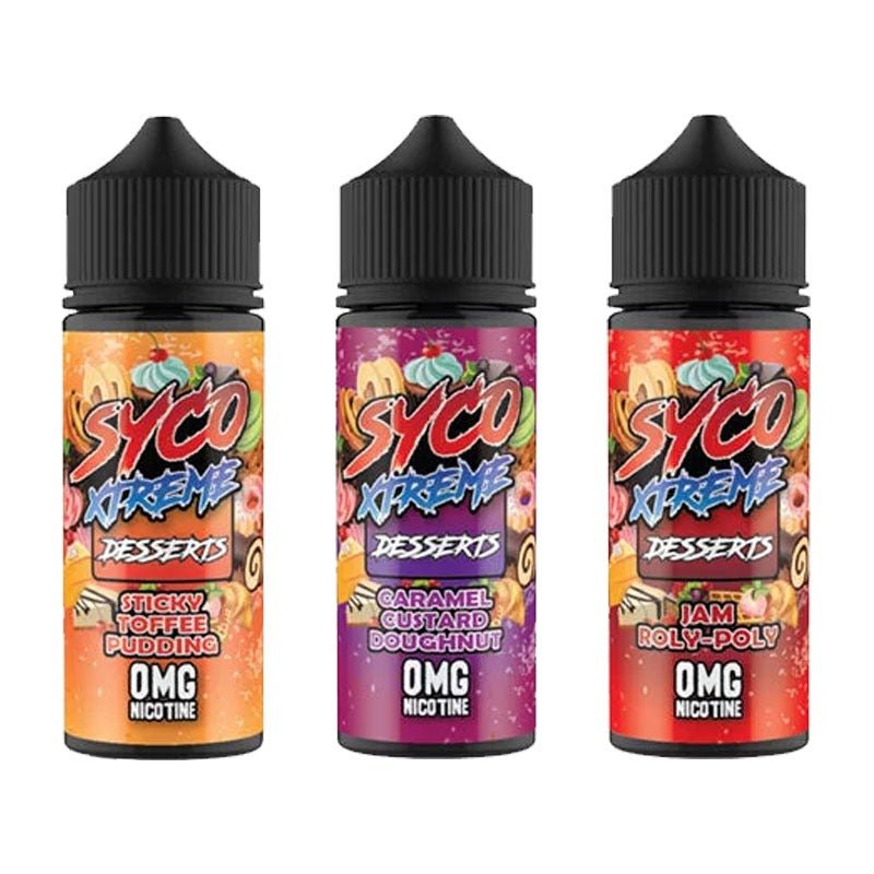 Syco Xtreme E-liquids 100ml Shortfill