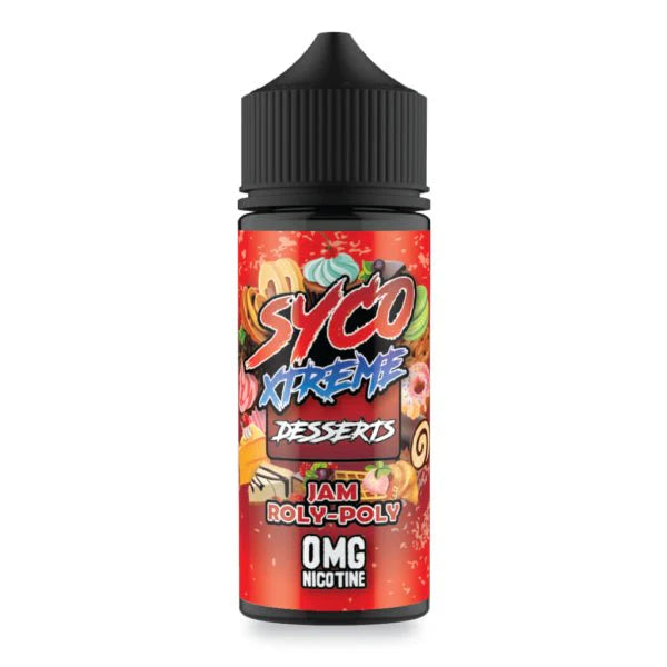 Syco Xtreme E-liquids 100ml Shortfill-Jam Roly Poly (Dessert)-vapeukwholesale