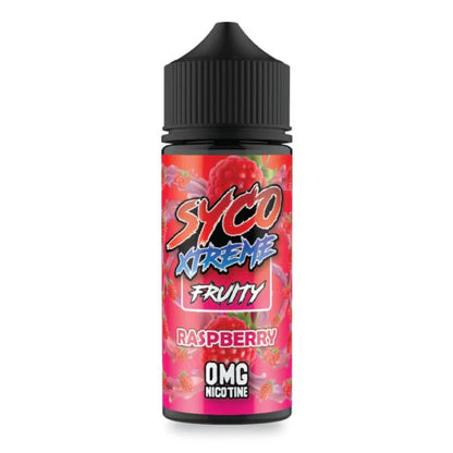 Syco Xtreme E-liquids 100ml Shortfill-Raspberry (Fruity)-vapeukwholesale