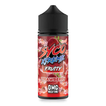 Syco Xtreme E-liquids 100ml Shortfill-Strawberry (Fruity)-vapeukwholesale