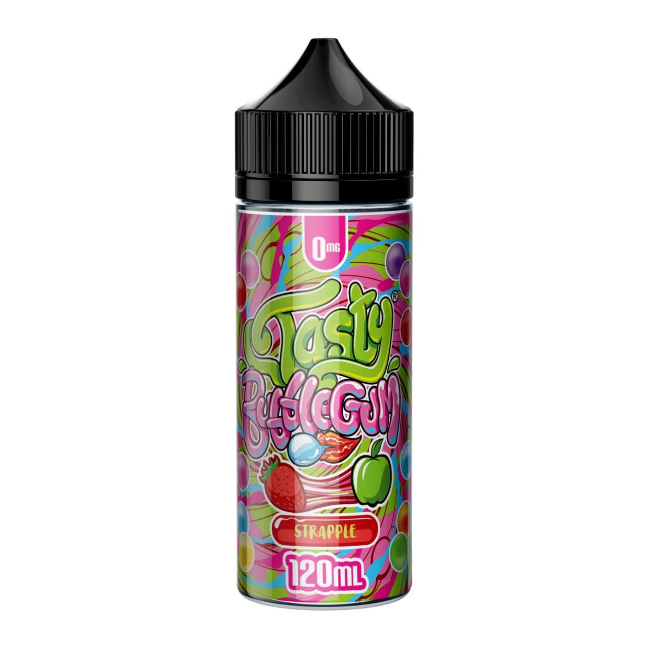 Tasty Bubblegum 100ml Shortfill-Strapple-vapeukwholesale