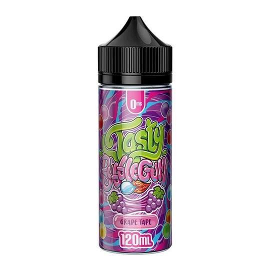 Tasty Bubblegum 100ml Shortfill-Grape Tape-vapeukwholesale