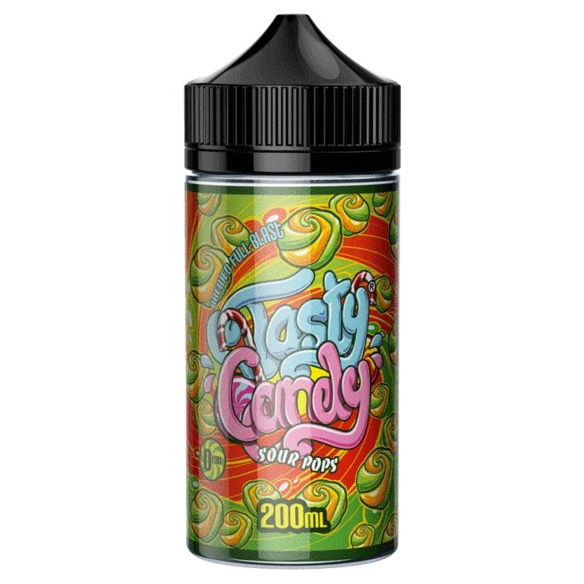 Tasty Candy 200ml Shortfill-Sour Pops-vapeukwholesale