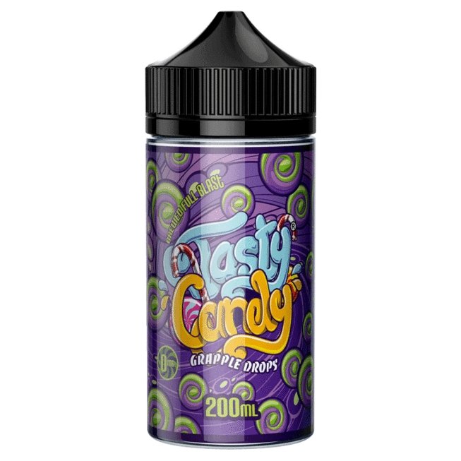 Tasty Candy 200ml Shortfill-Grapple Drops-vapeukwholesale