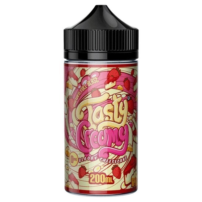 Tasty Creamy 200ml Shortfill-Bloody Cheesecake-vapeukwholesale