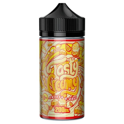 Tasty Creamy 200ml Shortfill-Cheesy O Rage-vapeukwholesale