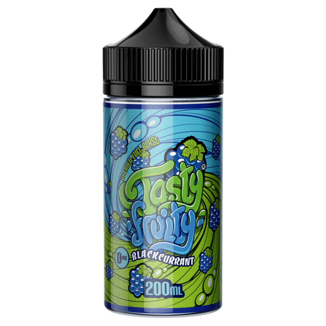 Tasty Fruity 200ml Shortfill-Blackcurrant-vapeukwholesale