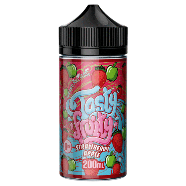 Tasty Fruity 200ml Shortfill-Strawberry Apple-vapeukwholesale