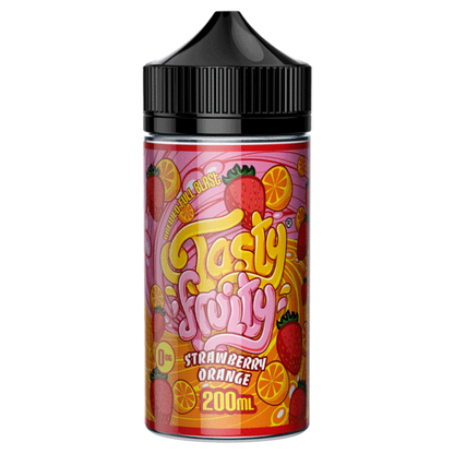 Tasty Fruity 200ml Shortfill-Strawberry Orange-vapeukwholesale