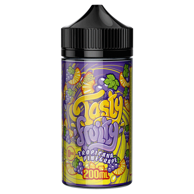 Tasty Fruity 200ml Shortfill-Tropicana Pinegrape-vapeukwholesale