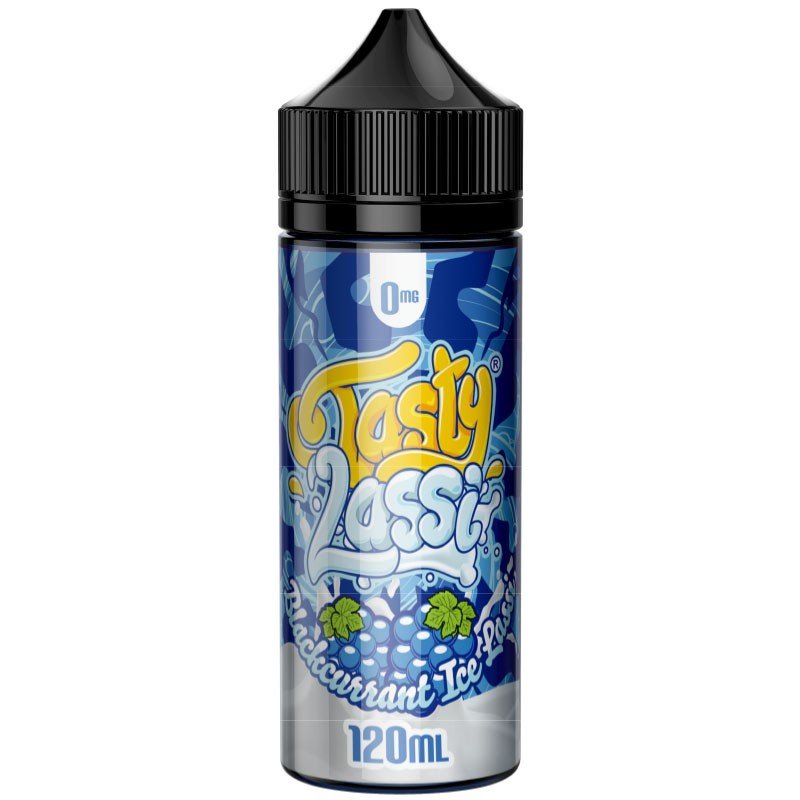 Tasty Lassi 100ml Shortfill-Blackcurrant Ice Lassi-vapeukwholesale