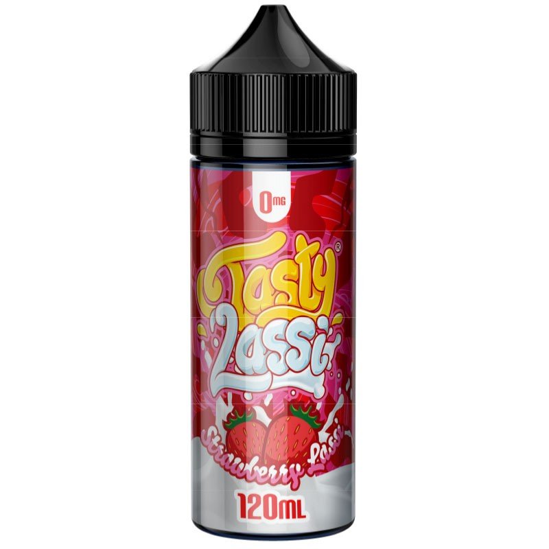 Tasty Lassi 100ml Shortfill-Strawberry Lassi-vapeukwholesale