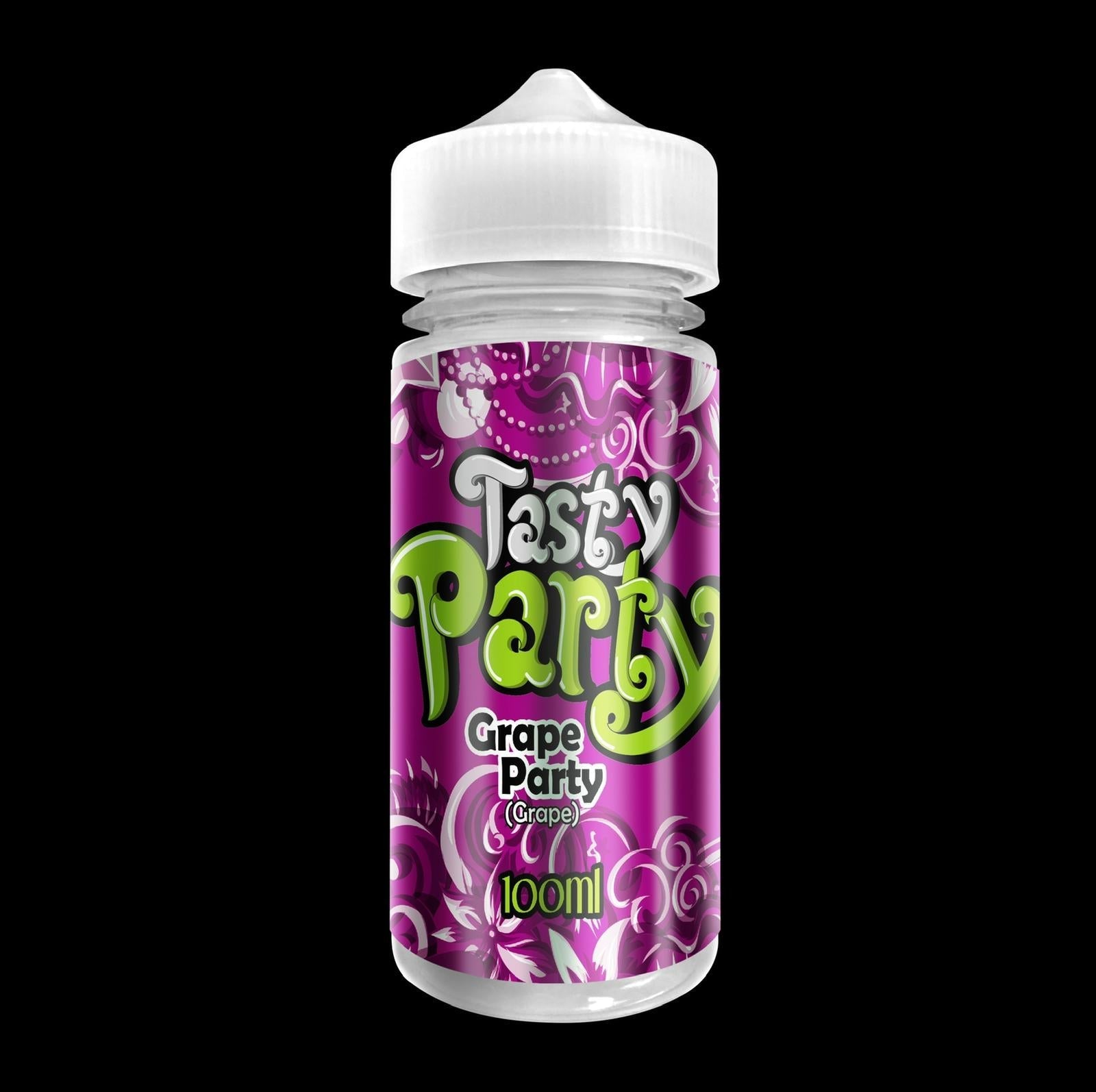 Tasty Party 100ml Shortfill-Grape Party-vapeukwholesale