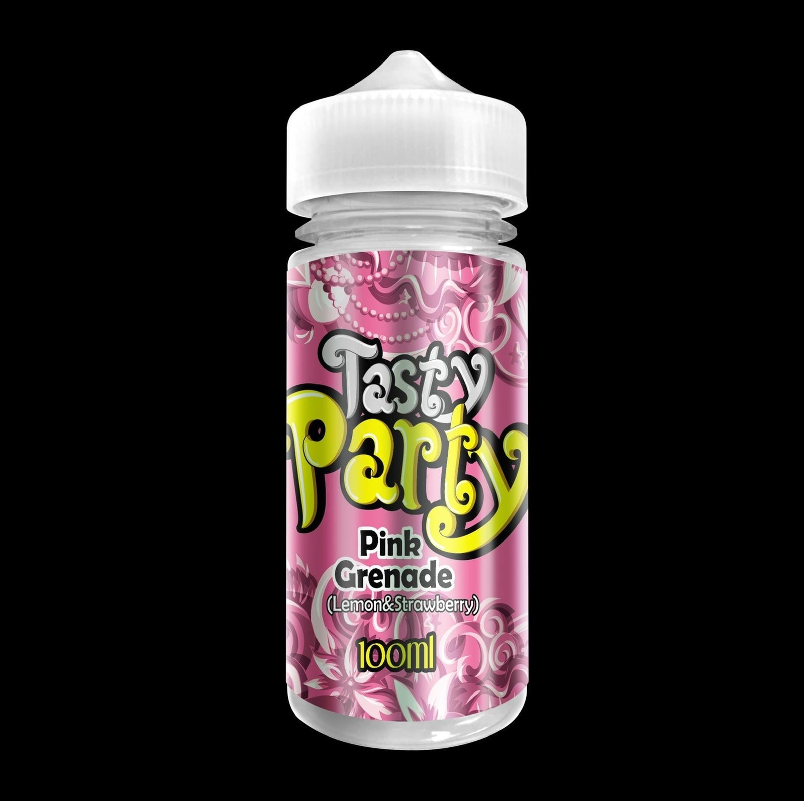 Tasty Party 100ml Shortfill-Pink Grenade-vapeukwholesale