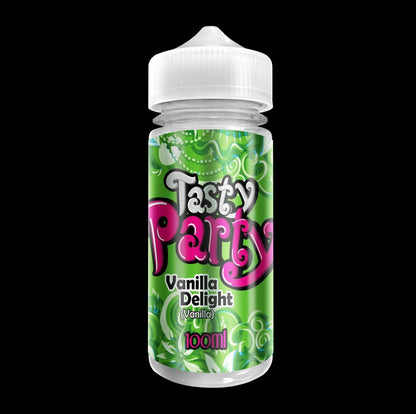 Tasty Party 100ml Shortfill-Vanilla Delight-vapeukwholesale