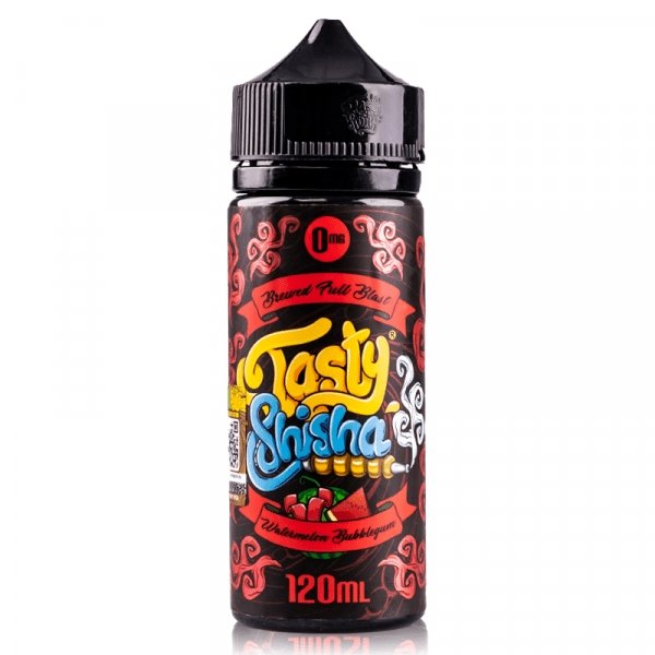 Tasty Shisha 100ml Shortfill-Watermelon Bubblegum Shisha-vapeukwholesale