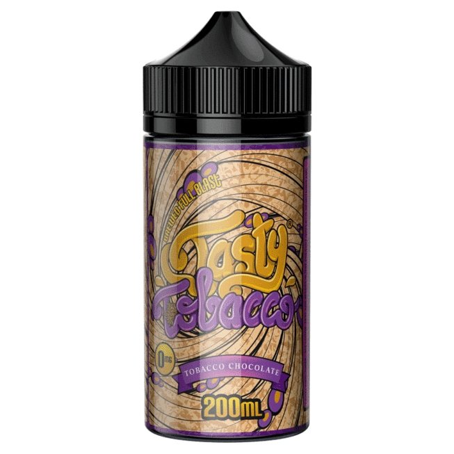 Tasty Tobacco 200ml Shortfill-Chocolate-vapeukwholesale