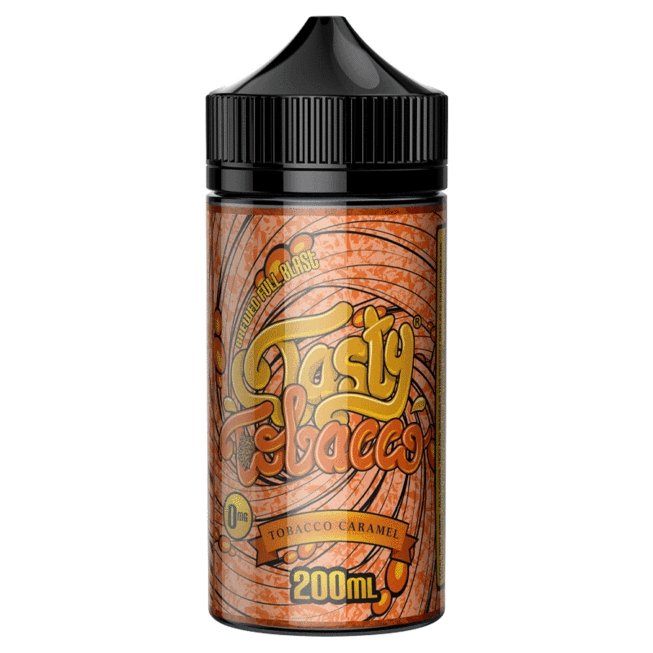 Tasty Tobacco 200ml Shortfill-Caramel-vapeukwholesale