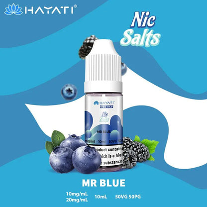 The Crystal Pro Max Hayati Nic Salts 10ml - Box of 10-Mr Blue-vapeukwholesale