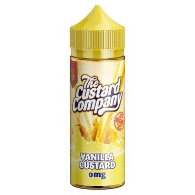 The Custard Company 100ML Shortfill-Vanilla Custard-vapeukwholesale